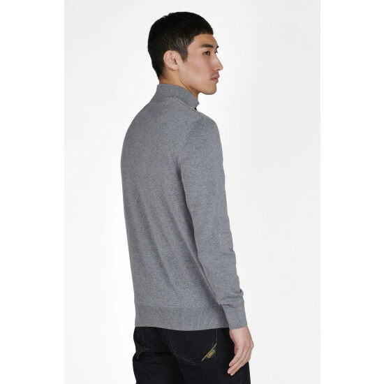 unnamed-file-1513.jpg Barbour International Barbour® International Grey Cotton Half Zip Knit Sweater -Barbour International Shop unnamed file 1513