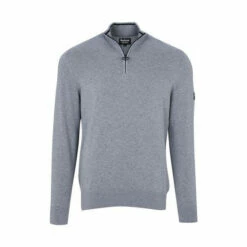 Barbour International Barbour® International Grey Cotton Half Zip Knit Sweater 9 Barbour International Barbour® International Grey Cotton Half Zip Knit Sweater -Barbour International Shop unnamed file 1519