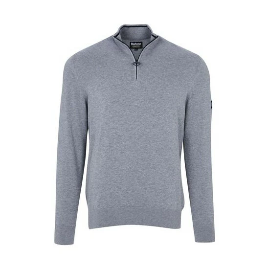 unnamed-file-1519.jpg Barbour International Barbour® International Grey Cotton Half Zip Knit Sweater -Barbour International Shop unnamed file 1519