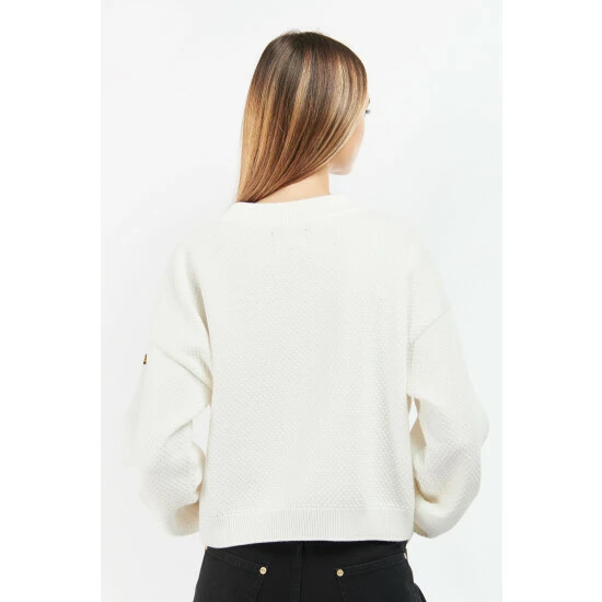 unnamed-file-1532.jpg Barbour International Barbour® International White Monaco Knit Jumper -Barbour International Shop unnamed file 1532