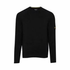 Barbour International Barbour® International Cotton Crew Knit Black Jumper 9 Barbour International Barbour® International Cotton Crew Knit Black Jumper -Barbour International Shop unnamed file 1543
