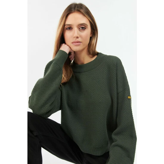 unnamed-file-1546.jpg Barbour International Barbour® International Green Monaco Knit Jumper -Barbour International Shop unnamed file 1546