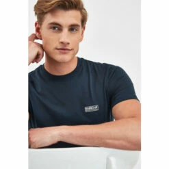 Barbour International Barbour® International Navy Small Logo Tee -Barbour International Shop unnamed file 1579