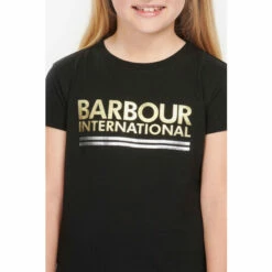 Barbour International Barbour® International Girls Reina Logo T-Shirt -Barbour International Shop unnamed file 1620