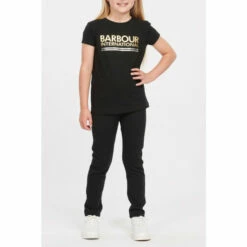 Barbour International Barbour® International Girls Reina Logo T-Shirt -Barbour International Shop unnamed file 1621
