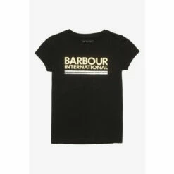Barbour International Barbour® International Girls Reina Logo T-Shirt -Barbour International Shop unnamed file 1622