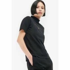 Barbour International Barbour® International Stretch Gold Logo Alpine Top Green