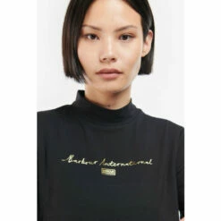 Barbour International Barbour® International Stretch Gold Logo Alpine Top Green -Barbour International Shop unnamed file 1629