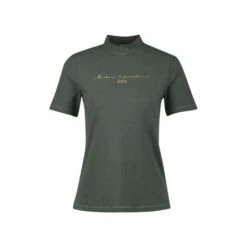 Barbour International Barbour® International Stretch Gold Logo Alpine Top Green -Barbour International Shop unnamed file 1634