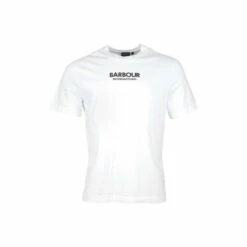 Barbour International Barbour® International Formula White T-Shirt -Barbour International Shop unnamed file 1656