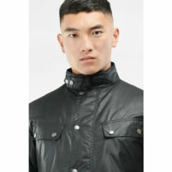 Barbour International Barbour® International Duke Waxed Jacket Olive Green -Barbour International Shop unnamed file 168