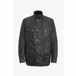 Barbour International Barbour® International Duke Waxed Jacket Olive Green -Barbour International Shop unnamed file 170