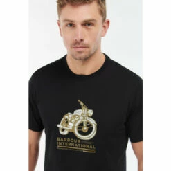 Barbour International Barbour® International Black Surface Graphic T-Shirt -Barbour International Shop unnamed file 1717