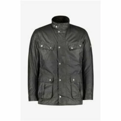 Barbour International Barbour® International Duke Waxed Jacket Olive Green -Barbour International Shop unnamed file 173