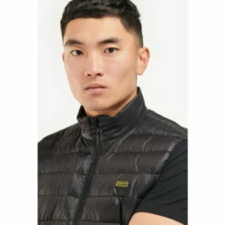 Barbour International Barbour® International Black Reed Padded Gilet -Barbour International Shop unnamed file 1752