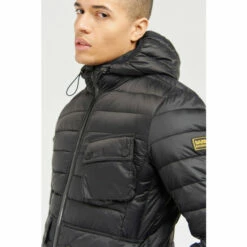 Barbour International Barbour® International Racer Ouston Quilted Hooded Jacket Navy -Barbour International Shop unnamed file 177