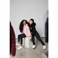 Barbour International Barbour® International Girls Black Rafaela Gilet -Barbour International Shop unnamed file 1774