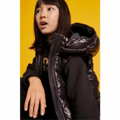 Barbour International Barbour® International Girls Black Rafaela Gilet -Barbour International Shop unnamed file 1775