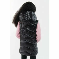 Barbour International Barbour® International Girls Black Rafaela Gilet -Barbour International Shop unnamed file 1779