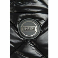 Barbour International Barbour® International Platinum Diamond Quilt Longline Belted Rhodium Black Gilet -Barbour International Shop unnamed file 1789