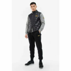 Barbour International Barbour® International Wave Quilted Padded Gilet Black -Barbour International Shop unnamed file 1806