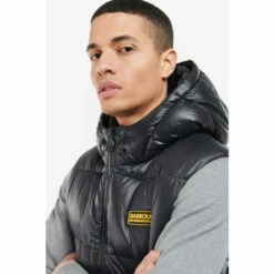 Barbour International Barbour® International Black Balfour Quilted Padded Gilet -Barbour International Shop unnamed file 1816