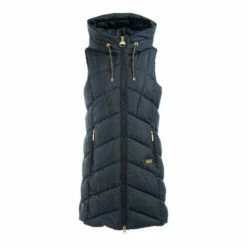 Barbour International Barbour® International Padded Longline Rafaela Gilet Black -Barbour International Shop unnamed file 1840
