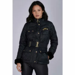 Barbour International Barbour® International Black Modern International Polarquilt Jacket