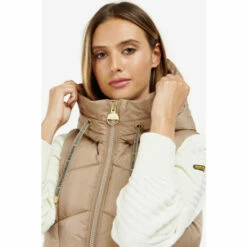 Barbour International Barbour® International Padded Longline Rafaela Gilet Green -Barbour International Shop unnamed file 1853