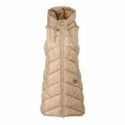 Barbour International Barbour® International Padded Longline Rafaela Gilet Green -Barbour International Shop unnamed file 1855