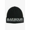 Barbour International Barbour® International Black Jacquard Logo Beanie Hat -Barbour International Shop unnamed file 1909