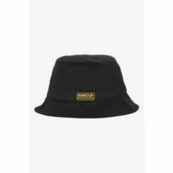 Barbour International Black Nortan Drill Sports Hat