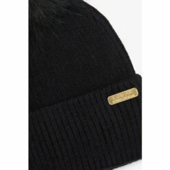 Barbour International Barbour® International Girls Mallory Black Pom Beanie -Barbour International Shop unnamed file 1940