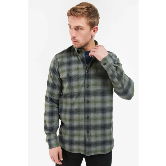 unnamed-file-1983.jpg Barbour International Barbour® International Green Hatch Check Shirt -Barbour International Shop unnamed file 1983