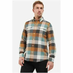 Barbour International Barbour® International Blue Reese Check Shirt -Barbour International Shop unnamed file 2011