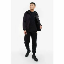 Barbour International Barbour® International Black Racer Quilted Hybrid Hoodie -Barbour International Shop unnamed file 2045