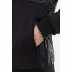 Barbour International Barbour® International Black Racer Quilted Hybrid Hoodie -Barbour International Shop unnamed file 2046