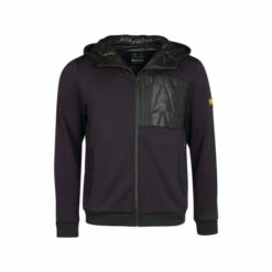Barbour International Barbour® International Black Racer Quilted Hybrid Hoodie -Barbour International Shop unnamed file 2047