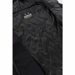 Barbour International Barbour® International Black Racer Quilted Hybrid Hoodie -Barbour International Shop unnamed file 2048