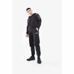 Barbour International Barbour® International Jaxon Black Quilted Hybrid Sweatshirt -Barbour International Shop unnamed file 2055