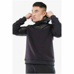 Barbour International Barbour® International Jaxon Black Quilted Hybrid Sweatshirt -Barbour International Shop unnamed file 2058