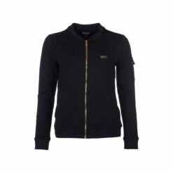 Barbour International Barbour® International Black Zip Through Cotton Magna Sweatshirt Jacket -Barbour International Shop unnamed file 2080