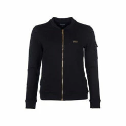 Barbour International Barbour® International Black Zip Through Cotton Magna Sweatshirt Jacket -Barbour International Shop unnamed file 2084