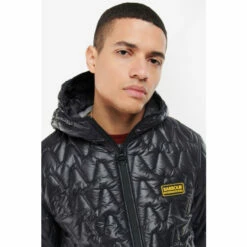 Barbour International Barbour® International Black Wave Hooded Quilted Padded Jacket -Barbour International Shop unnamed file 209