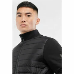 Barbour International Barbour® International Black Baffle Sweatshirt -Barbour International Shop unnamed file 2096