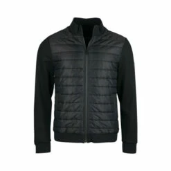 Barbour International Barbour® International Black Baffle Sweatshirt -Barbour International Shop unnamed file 2097