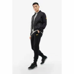 Barbour International Barbour® International Black Tyre Quilted Hybrid Sweatshirt 9 Barbour International Barbour® International Black Tyre Quilted Hybrid Sweatshirt -Barbour International Shop unnamed file 2125