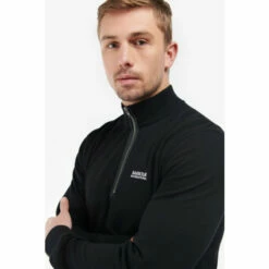 Barbour International Barbour® International Beaker Half Zip Black Sweatshirt 5 Barbour International Barbour® International Beaker Half Zip Black Sweatshirt -Barbour International Shop unnamed file 2134