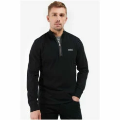 Barbour International Barbour® International Beaker Half Zip Black Sweatshirt 7 Barbour International Barbour® International Beaker Half Zip Black Sweatshirt -Barbour International Shop unnamed file 2136
