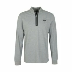 Barbour International Barbour® International Grey Beaker Half Zip Sweatshirt 5 Barbour International Barbour® International Grey Beaker Half Zip Sweatshirt -Barbour International Shop unnamed file 2141